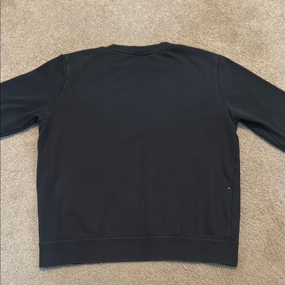 Nike Black Crewneck Sweatshirt Minimalist Design - Picture 5 of 7